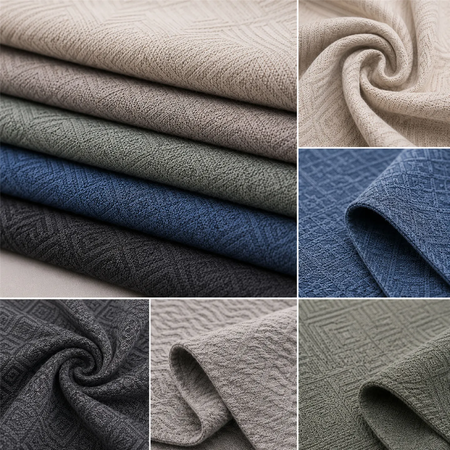 Polyester Jakarlı Kumaşlar